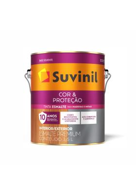 Tinta Esmalte Cor E Proteção Acetinado 3,6L Suvinil