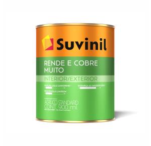 Tinta Acrílica Rende e Cobre Muito Standard Fosco Interno e Externo 900ml Suvinil