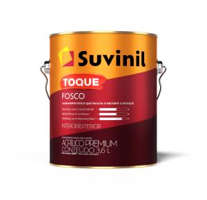 Tinta Acrílica Toque Fosco Premium Interno e Externo 3,6L Suvinil